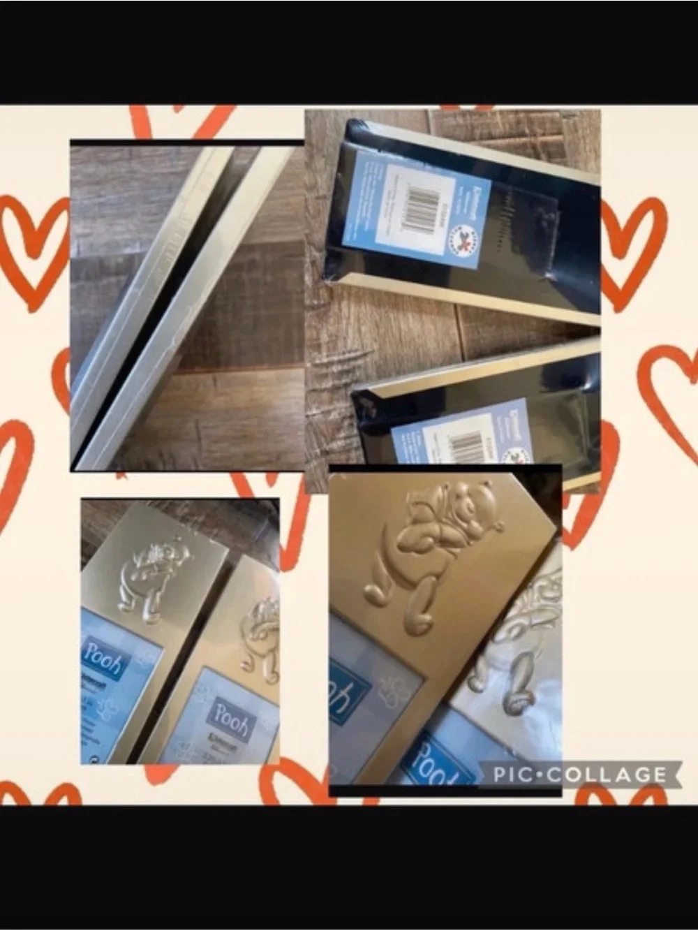 Y2k Nwt Vintage Winnie The Pooh Photo Frames
